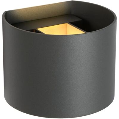 Lucide XIO - Wandlamp - Dimbare LED - G9 1x4W 2700K - Grijs Lucide XIO - Wandlamp - Dimbare LED - G9 1x4W 2700K - Grijs