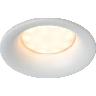 Lucide ZIVA - Foco empotrable - Temp. ajustable - IP44 - Blanco Lucide ZIVA - Foco empotrable - Temp. ajustable - IP44 - Blanco
