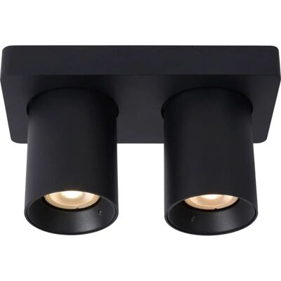 Lucide Nigel Ceiling Spotlight - Dim to warm - GU10 - 2x5W 2200K/3000K Lucide Nigel Ceiling Spotlight - Dim to warm - GU10 - 2x5W 2200K/3000K