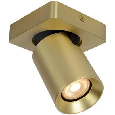 Lucide Nigel Ceiling Spotlight - Dimmable LED, GU10 - 2200K/3000K - Gold - Ceiling Light Lucide Nigel Ceiling Spotlight - Dimmable LED, GU10 - 2200K/3000K - Gold - Ceiling Light