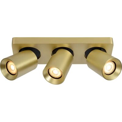 Lucide Nigel Modern Ceiling Spotlight - Dimmable GU10 3x5W 2200K/3000K Lucide Nigel Modern Ceiling Spotlight - Dimmable GU10 3x5W 2200K/3000K