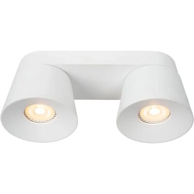 Lucide Trigono Stropní světlo - Bílá - Dvojitý, Dimmable, Moderní Lucide Trigono Stropní světlo - Bílá - Dvojitý, Dimmable, Moderní