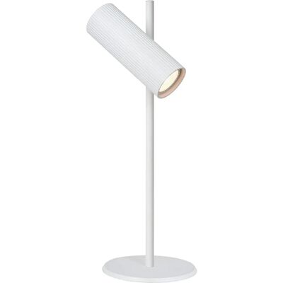 Lucide Clubs Biała Lampka na Stół - Kompatybilna z LED 40W Lucide Clubs Biała Lampka na Stół - Kompatybilna z LED 40W