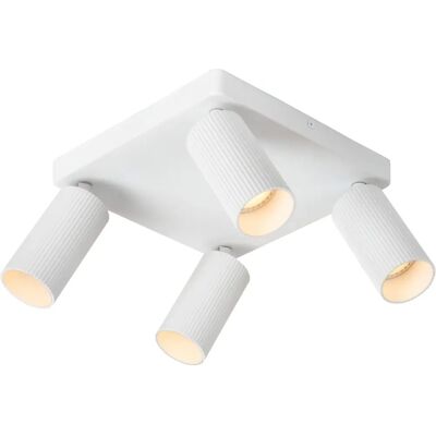 Lucide Clubs Ceiling Spotlight - 4xGU10 - White Lucide Clubs Ceiling Spotlight - 4xGU10 - White