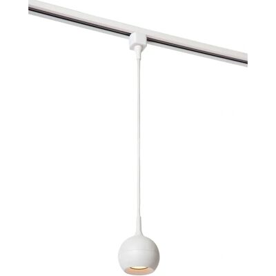 Lucide Favori 1 Circuit Track Pendelleuchte - Weiß - Deckenlampe Lucide Favori 1 Circuit Track Pendelleuchte - Weiß - Deckenlampe
