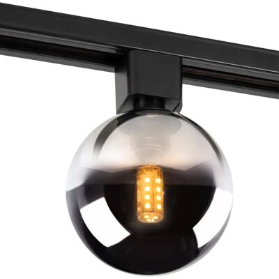 Lucide Tycho 1 Circuit Track Spotlight - Rauchgrau - Schienenspot Lucide Tycho 1 Circuit Track Spotlight - Rauchgrau - Schienenspot