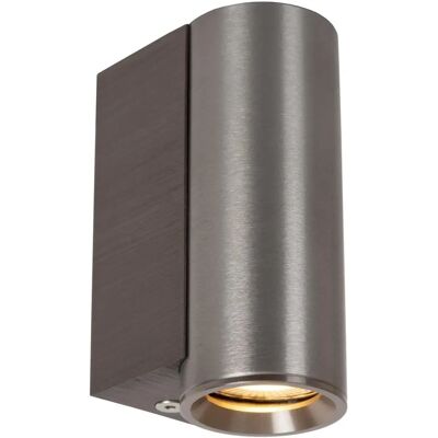 Lucide Dupla Luz de Pared - Gris HIERRO - Diseño Moderno - IP20 Lucide Dupla Luz de Pared - Gris HIERRO - Diseño Moderno - IP20