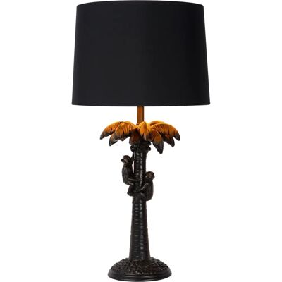 Lampada da Tavolo Retro Lucide Extravaganza Coconut - Nera - 30,5cm Lampada da Tavolo Retro Lucide Extravaganza Coconut - Nera - 30,5cm