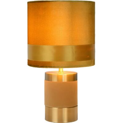 Lucide Extravaganza Frizzle retro lampa stołowa - Ø18cm - E14 - Żółta Lucide Extravaganza Frizzle retro lampa stołowa - Ø18cm - E14 - Żółta