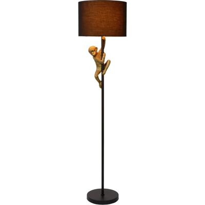 Lucide 10702/81/30 - Retro stojąca lampa - Czarna Lucide 10702/81/30 - Retro stojąca lampa - Czarna