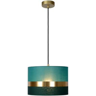 Lucide Tusse Retro Pendant Light - Ø30cm - Green Lucide Tusse Retro Pendant Light - Ø30cm - Green