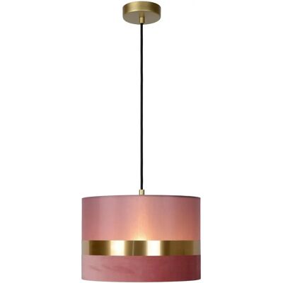 Lucide Extravaganza Tusse Lampe Suspendue Rose - Moderne Rétro Lin - Publicité Lucide Extravaganza Tusse Lampe Suspendue Rose - Moderne Rétro Lin - Publicité