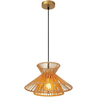 Lucide Tasman 3-flammige Pendelleuchte - Naturholz - Pendellampe Lucide Tasman 3-flammige Pendelleuchte - Naturholz - Pendellampe