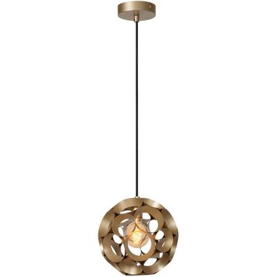 Lucide HANNELORE - Pendant light - 30 cm - E27 - Matt Gold - Pendant light Lucide HANNELORE - Pendant light - 30 cm - E27 - Matt Gold - Pendant light