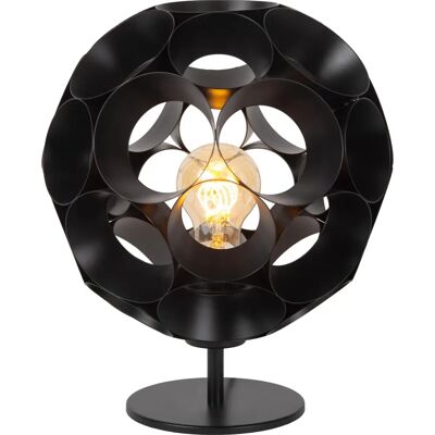 Lucide Hannelore Tischlampe - Schwarz - E27 - 29cm - Tischlampe Lucide Hannelore Tischlampe - Schwarz - E27 - 29cm - Tischlampe