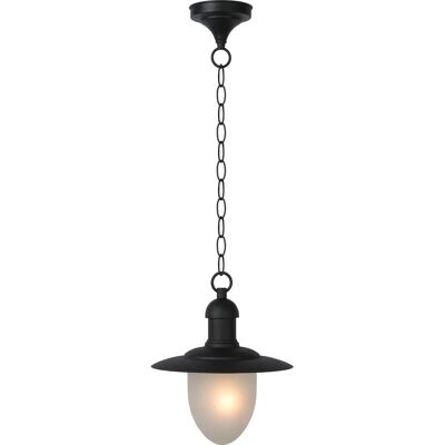 Lucide Aruba Cottage Pendant Light - Black - 25cm - Dimmable - Outdoor Lucide Aruba Cottage Pendant Light - Black - 25cm - Dimmable - Outdoor