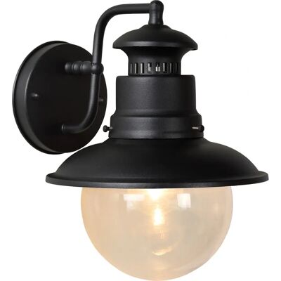Lucide Figo Vintage Vegglampe - Utendørs IP44 Svart Lucide Figo Vintage Vegglampe - Utendørs IP44 Svart
