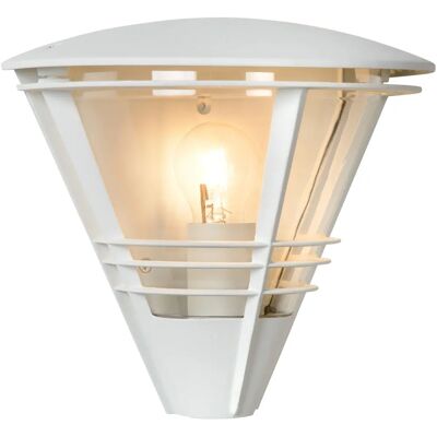 Lucide Livia Lampada da Parete Bianca - IP44 - 1xE27 - 25cm Lucide Livia Lampada da Parete Bianca - IP44 - 1xE27 - 25cm