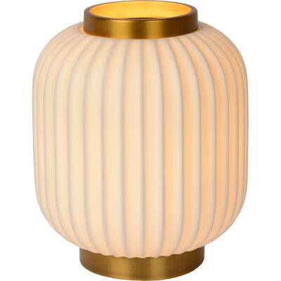 Lucide 13535/24/31 Biała porcelanowa lampa stołowa - Lampa stołowa Lucide 13535/24/31 Biała porcelanowa lampa stołowa - Lampa stołowa