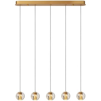 Lucide DILENKO Závěsné svítidlo - Dimmable, 5x3,5W, Zlatý Lucide DILENKO Závěsné svítidlo - Dimmable, 5x3,5W, Zlatý