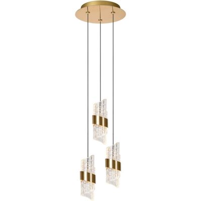 Lucide KLIGANDE - Pendellampe - 25 cm - LED Dimmbar - Matt Gold Lucide KLIGANDE - Pendellampe - 25 cm - LED Dimmbar - Matt Gold