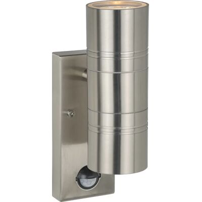 Lucide Arne Led Wall Spotlight - Satin Chrome - Outdoor IP44 Lucide Arne Led Wall Spotlight - Satin Chrome - Outdoor IP44