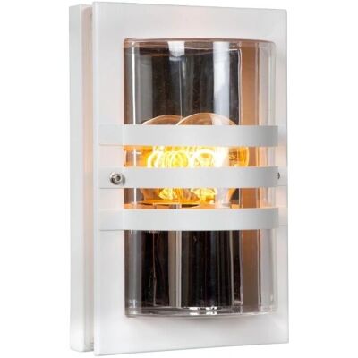 Lucide Privas Klassieke Buiten Wandlamp - IP44 - Wit Lucide Privas Klassieke Buiten Wandlamp - IP44 - Wit