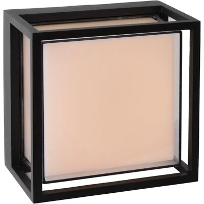 Lucide Singa LED Applique Murale - Extérieur - Noir - 9,6W - IP54 - Publicité Lucide Singa LED Applique Murale - Extérieur - Noir - 9,6W - IP54 - Publicité