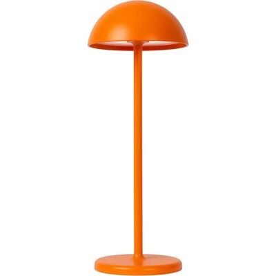 Lampe de Table Extérieure Joy Retro Lucide - Orange - Ø12cm - LED Dim Lampe de Table Extérieure Joy Retro Lucide - Orange - Ø12cm - LED Dim
