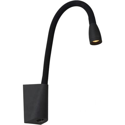 Noční lampa Lucide GalenLed - LED - 1x3W 3000K Černá Noční lampa Lucide GalenLed - LED - 1x3W 3000K Černá