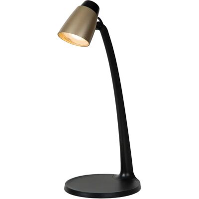 Lámpara de Escritorio LED Lucide Ludo - Latón - Blanco Cálido - 4,5W Lámpara de Escritorio LED Lucide Ludo - Latón - Blanco Cálido - 4,5W