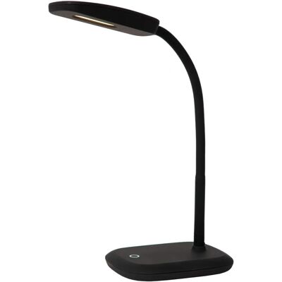 Lámpara de escritorio LED Tessa de Lucide - Negro - Regulable - 3,2W - Blanco cálido Lámpara de escritorio LED Tessa de Lucide - Negro - Regulable - 3,2W - Blanco cálido