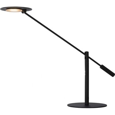 Lucide Anselmo Schwarze Schreibtischlampe - Dimmbares LED-Arbeitslicht Lucide Anselmo Schwarze Schreibtischlampe - Dimmbares LED-Arbeitslicht