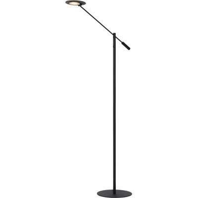 Lucide Anselmo - Nero - Ø25cm - Altezza regolabile - Lampada da terra Lucide Anselmo - Nero - Ø25cm - Altezza regolabile - Lampada da terra