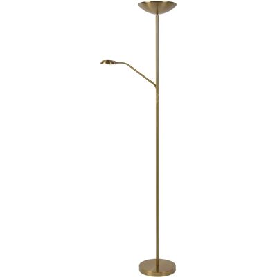 Lucide Zenith Moderner Stehlampe - Dimmbare LED - 3000K - Gold - Stehlampe Lucide Zenith Moderner Stehlampe - Dimmbare LED - 3000K - Gold - Stehlampe