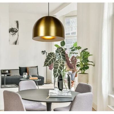 Visící lampa Lucide Akron - 50cm - E27 - Zlatá - Vnitřní osvětlení Visící lampa Lucide Akron - 50cm - E27 - Zlatá - Vnitřní osvětlení