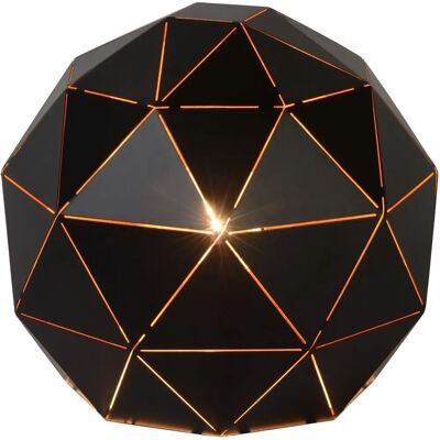 Lucide OTONA - Moderne schwarze Tischlampe - Ø 25cm Lucide OTONA - Moderne schwarze Tischlampe - Ø 25cm