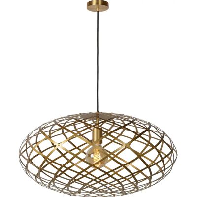 Lucide Wolfram Pendant Light - Ø65cm - 1xE27 - Gold - Pendant Light Lucide Wolfram Pendant Light - Ø65cm - 1xE27 - Gold - Pendant Light