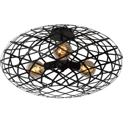 Lucide Wolfram 650 Deckenleuchte - Schwarz Lucide Wolfram 650 Deckenleuchte - Schwarz