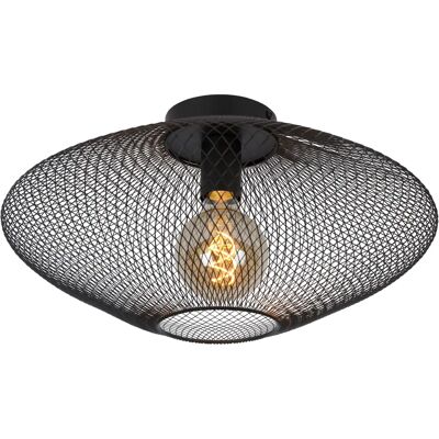 Lucide Mesh Stropní Světlo - 45cm - Černé - Stropní Světlo Lucide Mesh Stropní Světlo - 45cm - Černé - Stropní Světlo