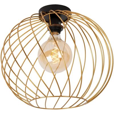 Lucide Lighting Danza Klassisch Deckenleuchte - Ø 40cm - 1xE27 - Matt Gold - Deckenleuchte Lucide Lighting Danza Klassisch Deckenleuchte - Ø 40cm - 1xE27 - Matt Gold - Deckenleuchte