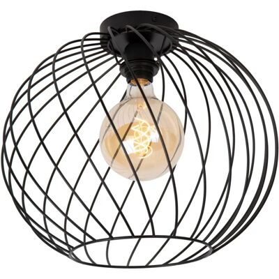 Lucide Lighting Danza Large Black Ceiling Light - Ceiling Light Lucide Lighting Danza Large Black Ceiling Light - Ceiling Light