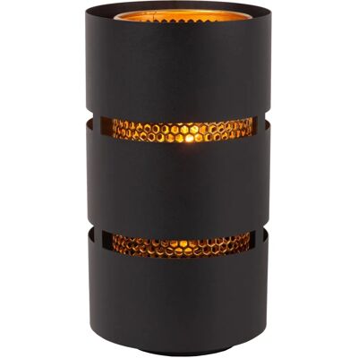 Lampa stołowa czarna Lucide Rosas - Ø16cm, E27, Nowoczesne Oświetlenie Lampa stołowa czarna Lucide Rosas - Ø16cm, E27, Nowoczesne Oświetlenie