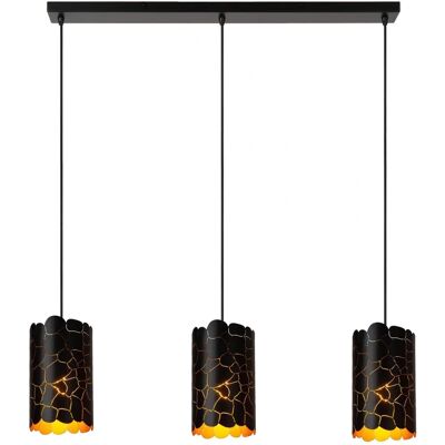 Lucide Almelo Pendant light - 3xE27 - Black - Pendant light Lucide Almelo Pendant light - 3xE27 - Black - Pendant light