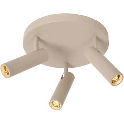 Lucide Grado Deckenstrahler - 3xGU10 - Taupe Lucide Grado Deckenstrahler - 3xGU10 - Taupe