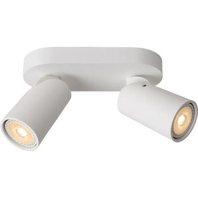 Lucide Xyrus Faretto Doppio a Soffitto - Dimmabile, Bianco Lucide Xyrus Faretto Doppio a Soffitto - Dimmabile, Bianco