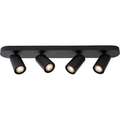Lucide Xyrus Modern Ceiling Spotlight Bar - Dimmable 4x5W LED Black Lucide Xyrus Modern Ceiling Spotlight Bar - Dimmable 4x5W LED Black