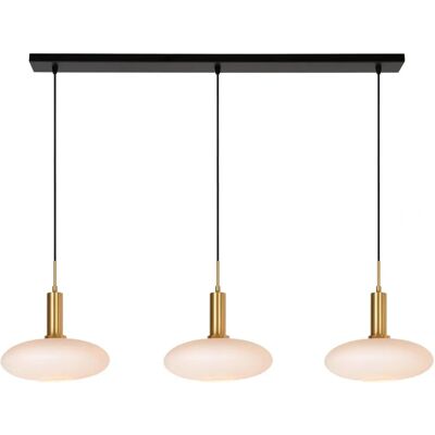 Lucide Singala 3 Světla Zlaté Závěsné Svítidlo - Nastavitelná Výška - Moderní Stropní Lampa Lucide Singala 3 Světla Zlaté Závěsné Svítidlo - Nastavitelná Výška - Moderní Stropní Lampa