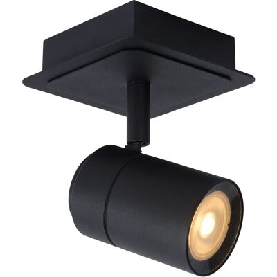 Luce da soffitto regolabile Lennert di Lucide - Bagno IP44 Nero Luce da soffitto regolabile Lennert di Lucide - Bagno IP44 Nero