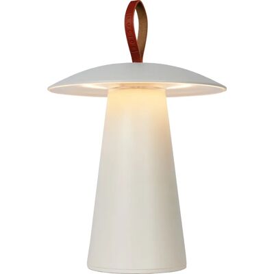 Lucide La Donna Moderne Außentischleuchte - Weiß - 19,7cm - IP54 - Dimmbar - Gartenscheinwerfer Lucide La Donna Moderne Außentischleuchte - Weiß - 19,7cm - IP54 - Dimmbar - Gartenscheinwerfer